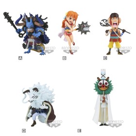 ONE PIECE - WCF Wanokuni Onigashima 8 - Assortiments 12 Figurines 7cm