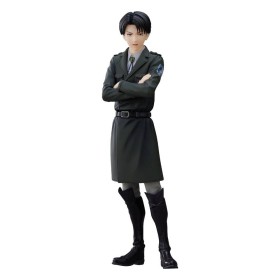 L'ATTAQUE DES TITANS - Levi "Vers. Dark Color" - Pop Up Parade 19cm
