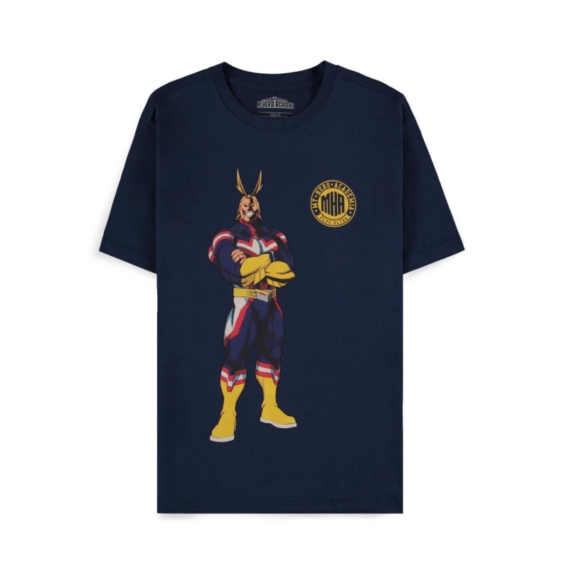 MY HERO ACADEMIA - Navy All Might Quote - T-shirt Homme (XS) MY HERO ACADEMIA - Navy All Might Quote - T-shirt Homme (XS)