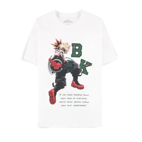 MY HERO ACADEMIA - Bakugo Quote - T-shirt Homme (2XL)