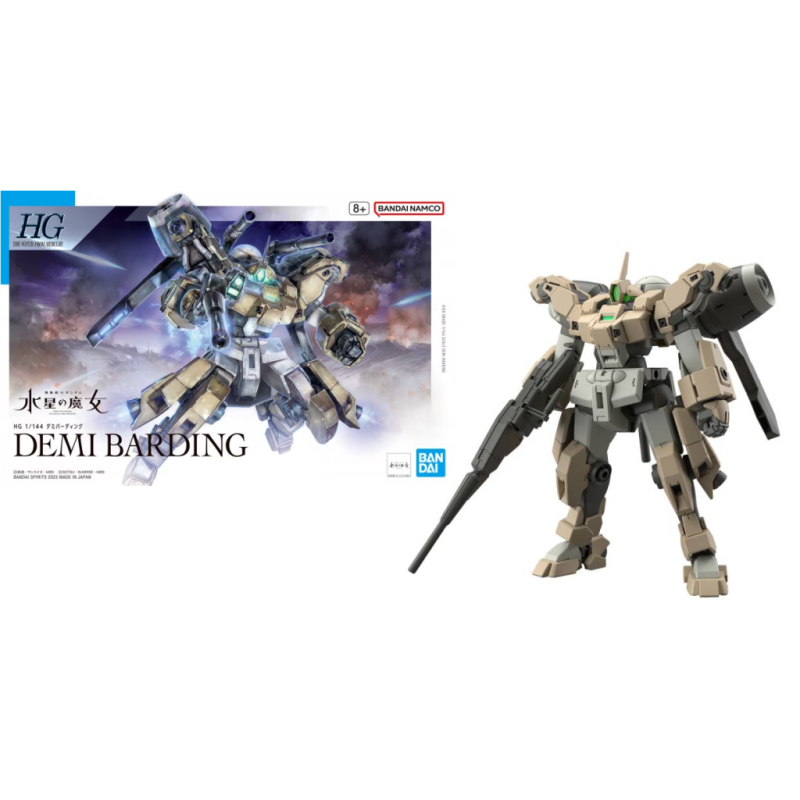 GUNDAM THE WITCH FROM MERCURY - HG 1/44 Demi Barding - Model Kit GUNDAM THE WITCH FROM MERCURY - HG 1/44 Demi Barding - Model Kit
