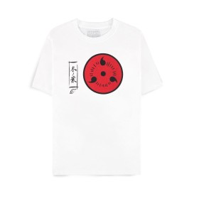 NARUTO Shippuden - Sasuke Symbol - T-shirt Femme (2XL)