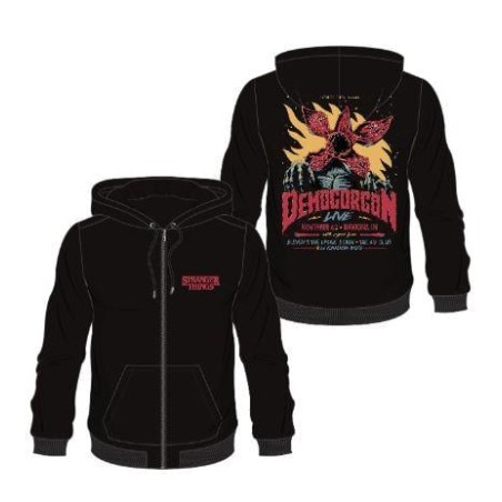 STRANGER THINGS - Demogorgon - Pull à Capuche Homme (2XL)