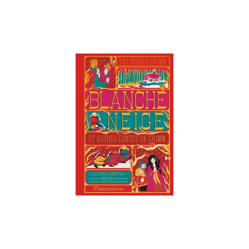 BLANCHE-NEIGE ET AUTRES CONTES DE GRIMM - Illustration par Minalima BLANCHE-NEIGE ET AUTRES CONTES DE GRIMM - Illustration par Minalima