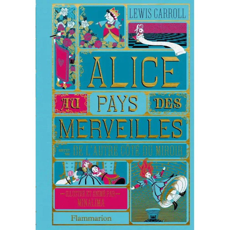 ALICE AU PAYS DES MERVEILLES - Illustration par Minalima ALICE AU PAYS DES MERVEILLES - Illustration par Minalima