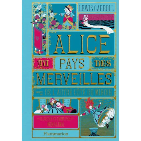 ALICE AU PAYS DES MERVEILLES - Illustration par Minalima
