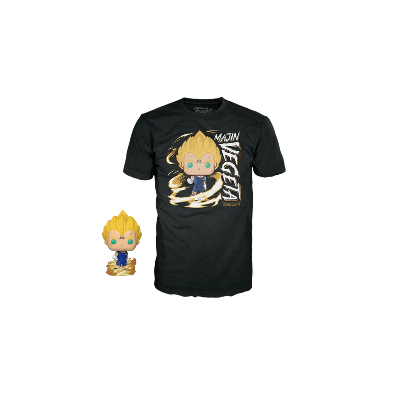 DRAGON BALL Z - Booble Head POP N°862 - Majin Vegeta (GW) +T-shirt (L) DRAGON BALL Z - Booble Head POP N°862 - Majin Vegeta (GW) +T-shirt (L)