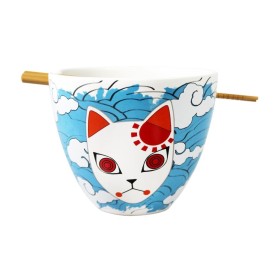 DEMON SLAYER - Bol à Ramen avec Baguette 470ml - Tanjiro Mask