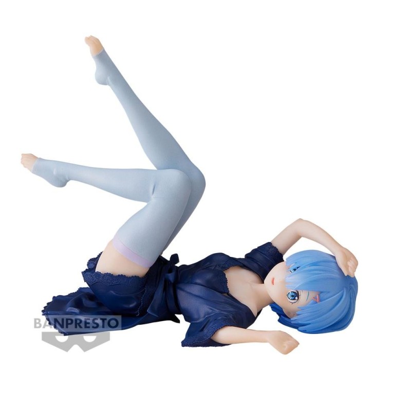 RE ZERO - Rem - Figurine Relax Time 10cm RE ZERO - Rem - Figurine Relax Time 10cm