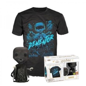 HARRY POTTER - Booble Head POP N° 161 - Détraqueur (GITD)+T-shirt (XL)