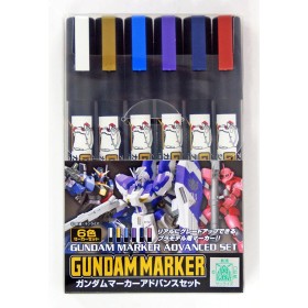 GUNDAM - Gundam Marker GMS-124 Advanced Set