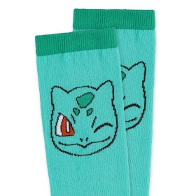 POKEMON - Bulbisarre - Paires de Chaussettes Hautes (T35-T38)