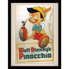 PINOCCHIO - Conscience - Impression encadrée 30x40cm
