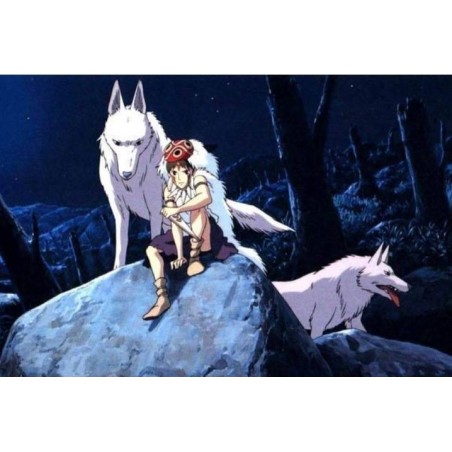 PRINCESSE MONONOKE - San & Moro - Puzzle 1000P