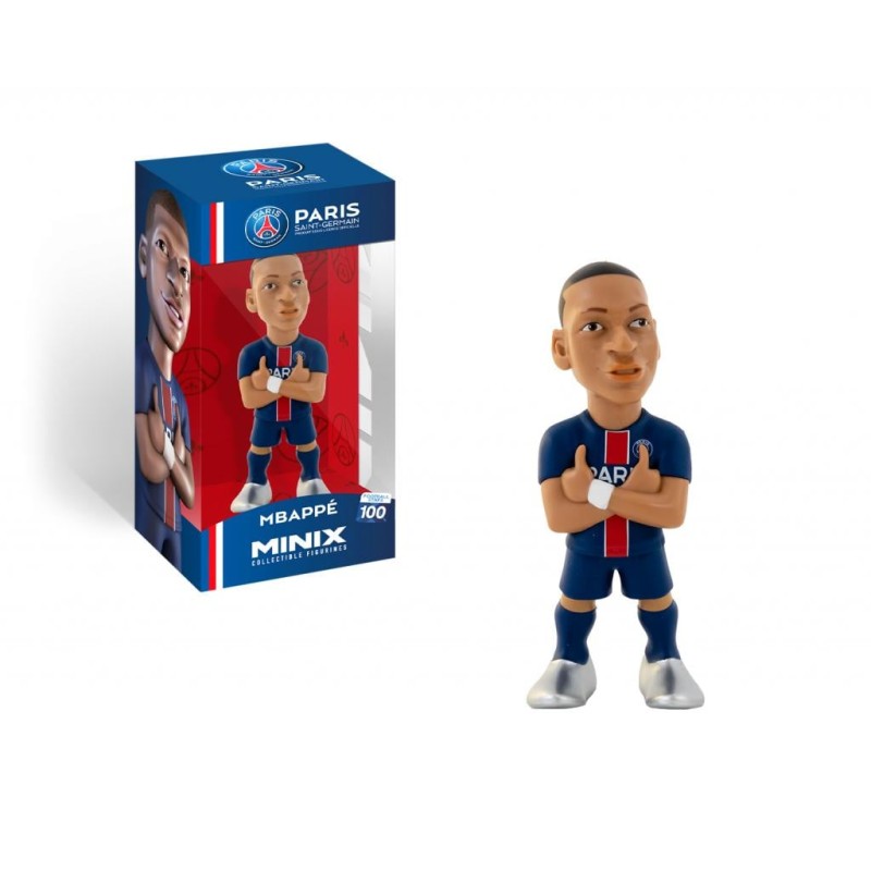 PSG - Kylian Mbappé "007" - Figurine Minix 12cm PSG - Kylian Mbappé "007" - Figurine Minix 12cm