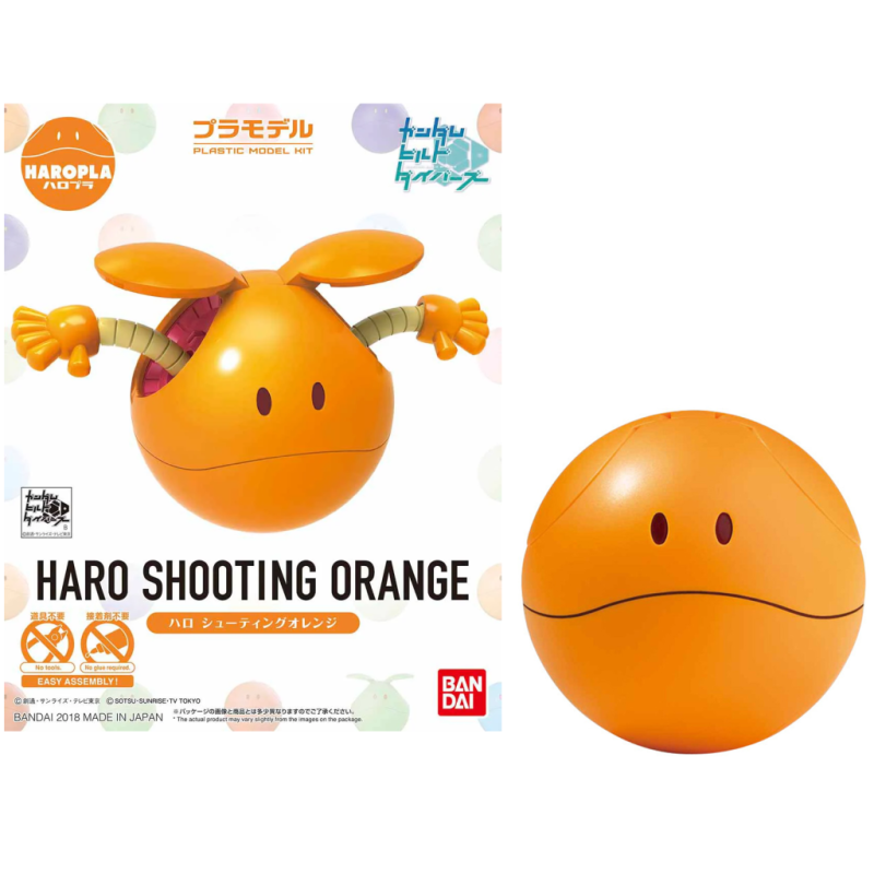 GUNDAM - Haropla Haro Shooting Orange - Model Kit GUNDAM - Haropla Haro Shooting Orange - Model Kit