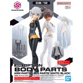 30MS -Option Body Parts Arm Parts & Leg Parts (White/Black) -Model Kit