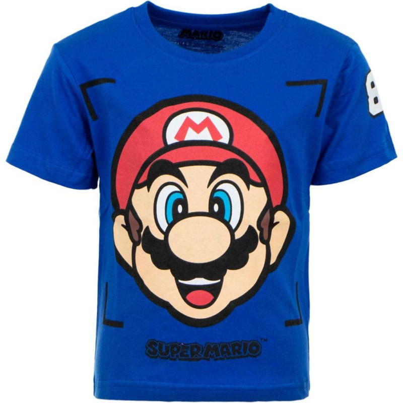 SUPER MARIO - Head - T-Shirt Kids - 4 Ans SUPER MARIO - Head - T-Shirt Kids - 4 Ans