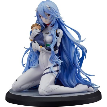 REBUILD OF EVANGELION - Rei Ayanami "Cheveux Longs" - Statuette 16cm