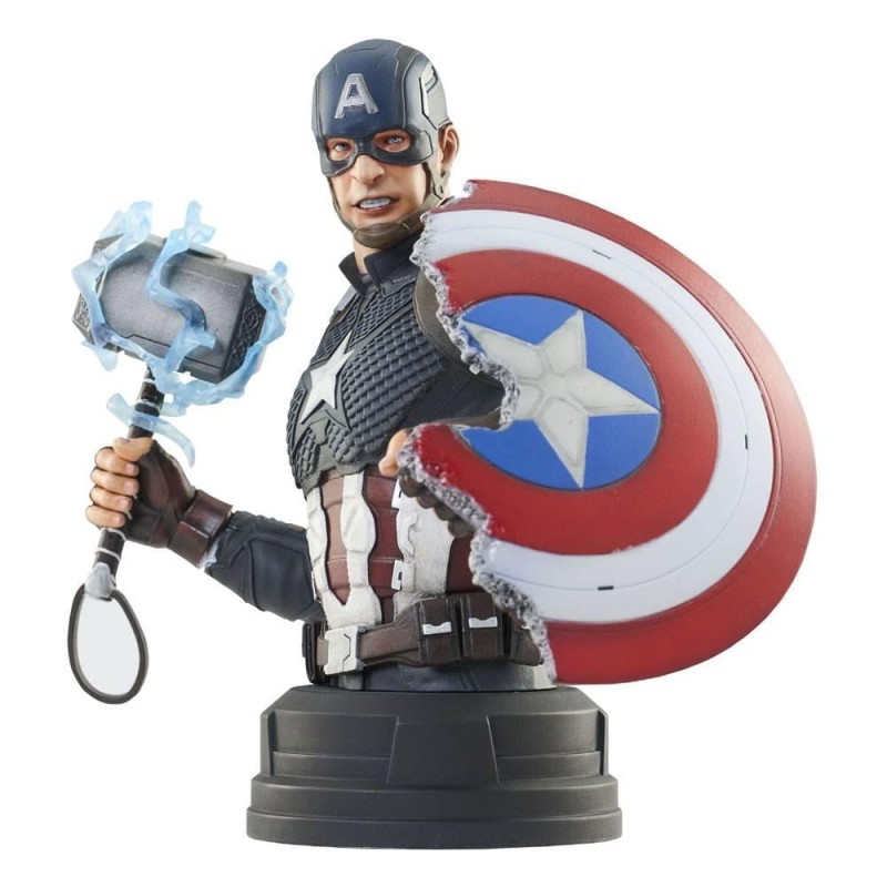 AVENGERS ENDGAME - Captain America - Buste 15cm AVENGERS ENDGAME - Captain America - Buste 15cm