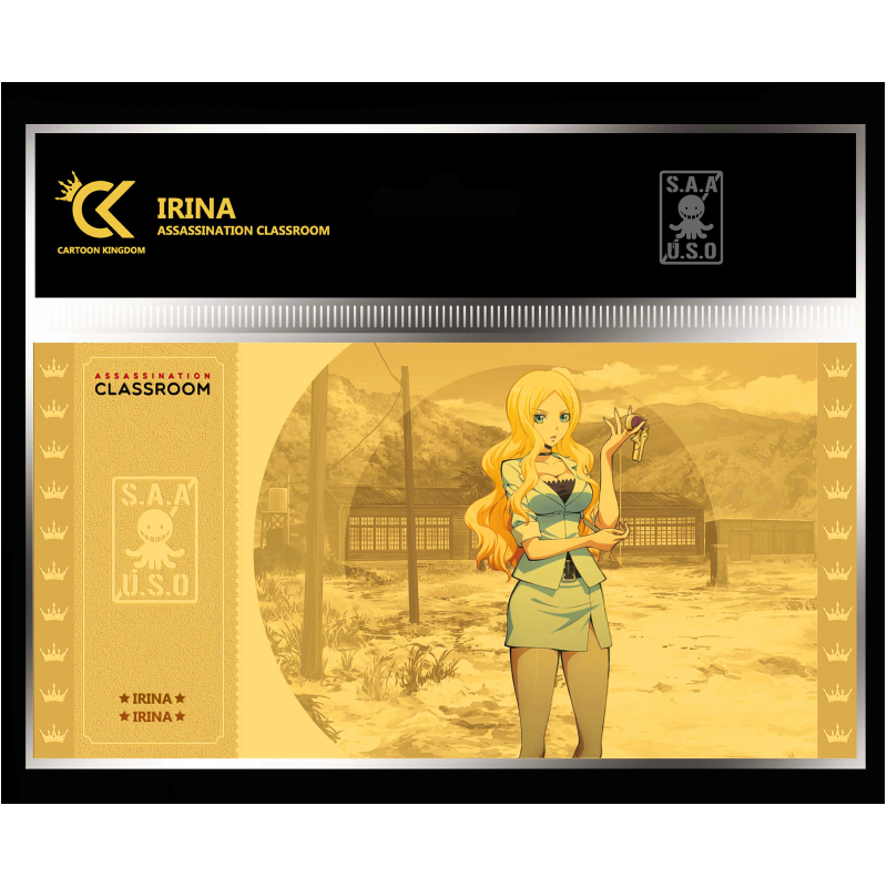 ASSASSINATION CLASSROOM - Irina - Golden Ticket ASSASSINATION CLASSROOM - Irina - Golden Ticket