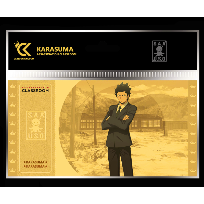 ASSASSINATION CLASSROOM - Karasuma - Golden Ticket ASSASSINATION CLASSROOM - Karasuma - Golden Ticket