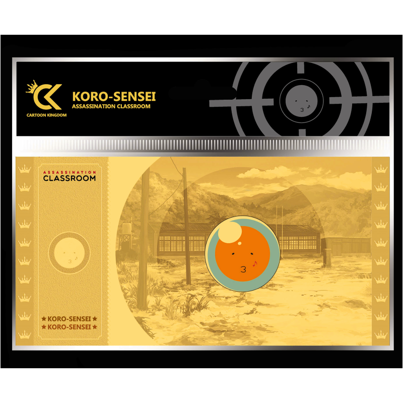 ASSASSINATION CLASSROOM - Koro-Sensei Boule - Golden Ticket ASSASSINATION CLASSROOM - Koro-Sensei Boule - Golden Ticket