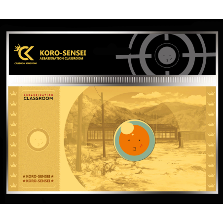 ASSASSINATION CLASSROOM - Koro-Sensei Boule - Golden Ticket