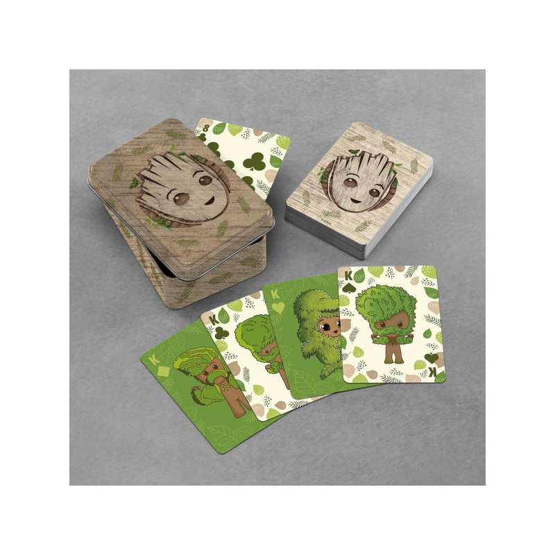 LES GARDIENS DE LA GALAXIE - Groot - Cartes à jouer LES GARDIENS DE LA GALAXIE - Groot - Cartes à jouer