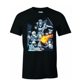 FAIRY TAIL - Attack Team - T-Shirt Homme (XXL)