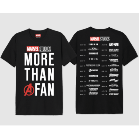 MARVEL - More Than A Fan - T-Shirt Homme (XXL)