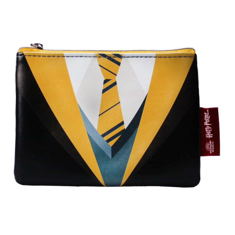 HARRY POTTER - Uniforme Poufsouffle - Petit Porte-Monnaie 9 x 13cm HARRY POTTER - Uniforme Poufsouffle - Petit Porte-Monnaie 9 x 13cm