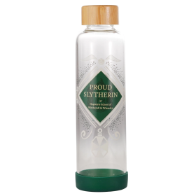 HARRY POTTER - Fier Serpentard - Bouteille d'eau en Verre 500ml