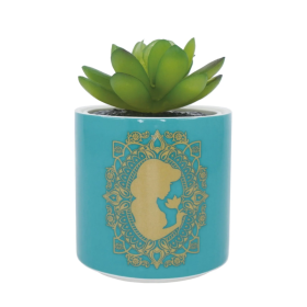 DISNEY - Aladdin - Faux Pot à Plantes 6.5cm (Turquoise)