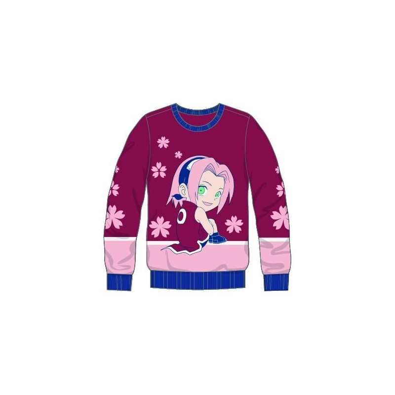 NARUTO - Sakura - Pull de Noël Homme (XL) NARUTO - Sakura - Pull de Noël Homme (XL)