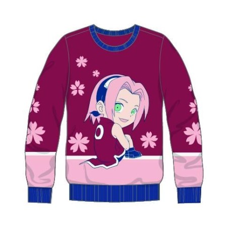 NARUTO - Sakura - Pull de Noël Homme (XL)