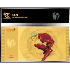 SEVEN DEADLY SINS - Ban - Golden Ticket