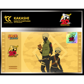 NARUTO SHIPPUDEN - Kakashi - Golden Ticket 20ème Anniversaire