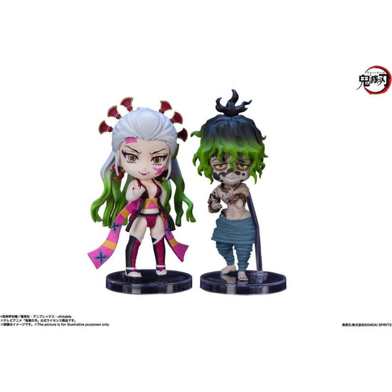 DEMON SLAYER - Daki & Gyutaro - Pack 2 Figurines Figuarts Mini 9cm DEMON SLAYER - Daki & Gyutaro - Pack 2 Figurines Figuarts Mini 9cm