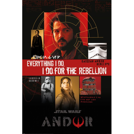 STAR WARS ANDOR - Pour La Rebellion - Poster 61x91cm