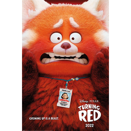 ALERTE ROUGE - Panda Roux Mei - Poster 61x91cm