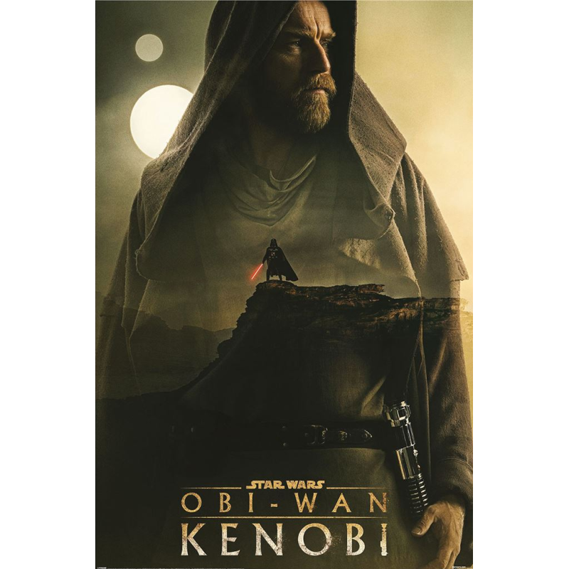 STAR WARS OBI-WAN KENOBI - Lumière vs Obscurité - Poster 61x91cm STAR WARS OBI-WAN KENOBI - Lumière vs Obscurité - Poster 61x91cm