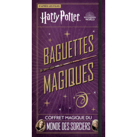 HARRY POTTER - BAGUETTES MAGIQUES - Coffret magique