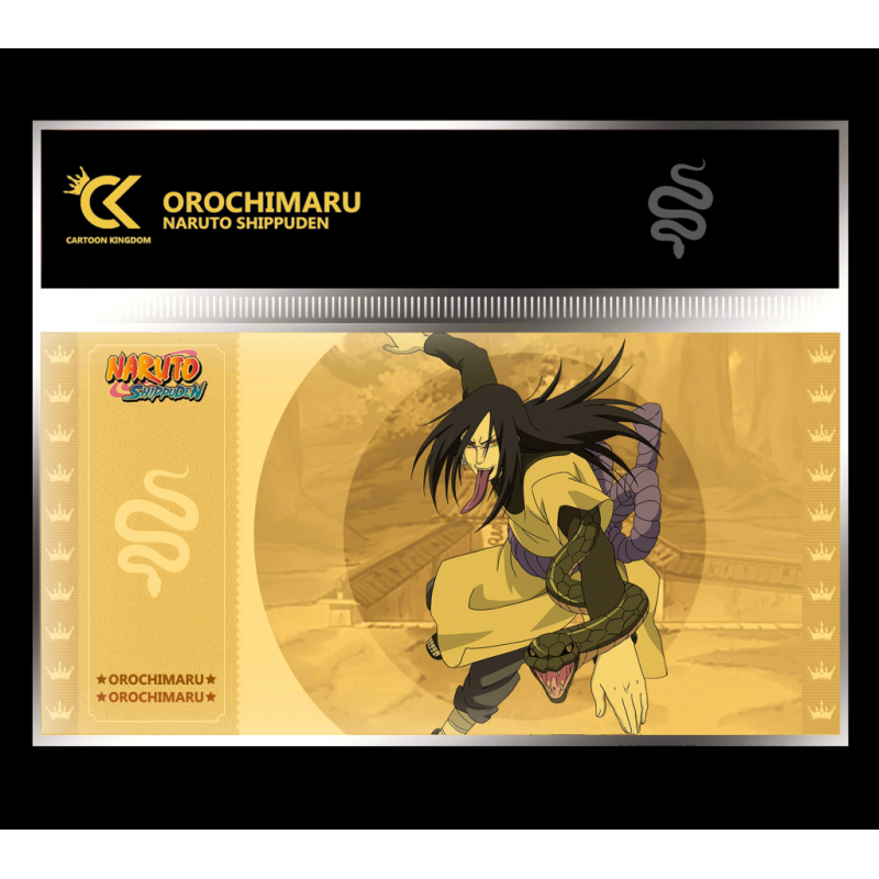 NARUTO SHIPPUDEN - Orochimaru - Golden Ticket NARUTO SHIPPUDEN - Orochimaru - Golden Ticket