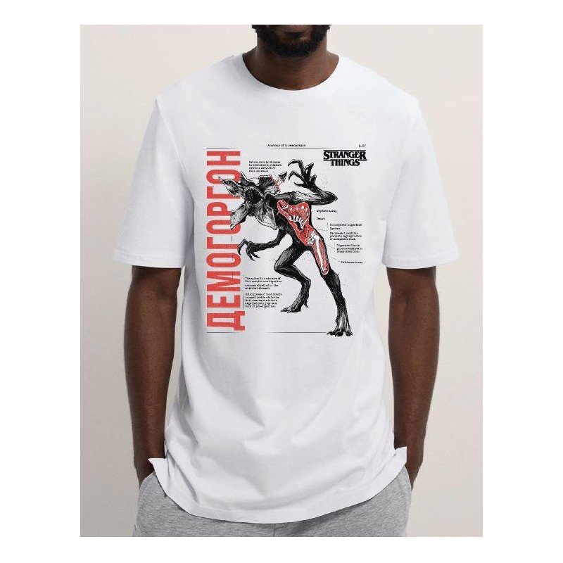 STRANGER THINGS - Demogorgon - T-Shirt Homme (2XL) STRANGER THINGS - Demogorgon - T-Shirt Homme (2XL)
