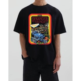 STRANGER THINGS - Arcade - T-Shirt Homme (XL)