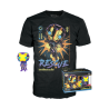 MARVEL - Booble Head POP N° 480 - Rescue Blacklight + T-shirt (S)