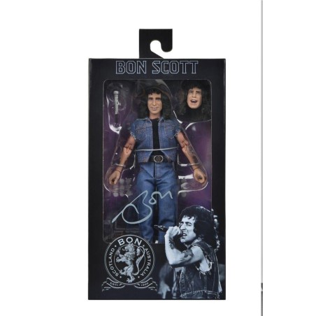 AC-DC - Bon Scott - Figurine Habillée 20cm