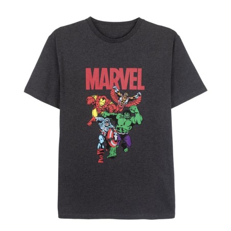 MARVEL - T-Shirt Coton - 4 Personnages - Taille 2XL