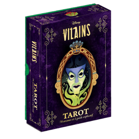 DISNEY VILAINS - Coffret Tarot
